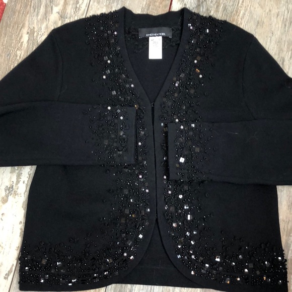 Jones New York Stunning Sweater Jacket - NWOT - Picture 2 of 4